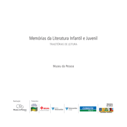 Mem&oacute;rias da Literatura Infantil e Juvenil