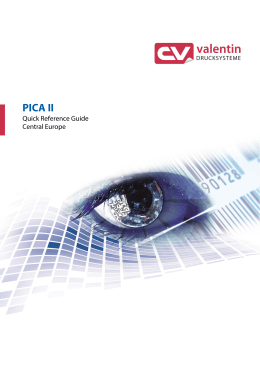 PICA II - Carl Valentin GmbH