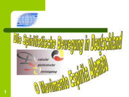 Spiritistische Bewegung in Deutschland