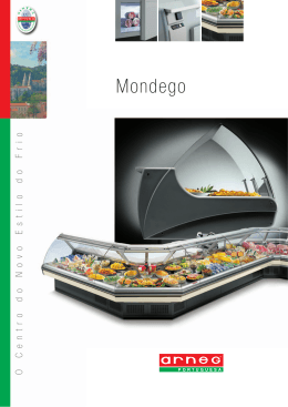 Brochura "Vitrinas Refrigeradas Mondego"