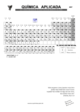 QU&Iacute;MICA APLICADA QU&Iacute;MICA APLICADA