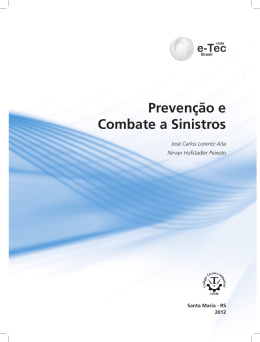 Preven&ccedil;&atilde;o e Combate a Sinistros