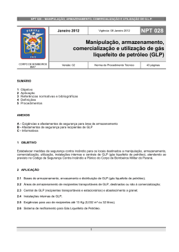 NPT 028-11 - Manipulacao armazenamento - Crea-PR
