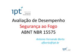 Apresenta&ccedil;&atilde;o de Antonio Fernando Berto