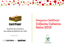 PESQUISA CAFÉPOINT COLHEITA CAFEEIRA SAFRA 2015