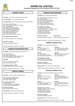 Di&aacute;rio da Justi&ccedil;a de Sergipe