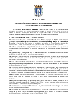 EDITAL N - Prefeitura de Amambai