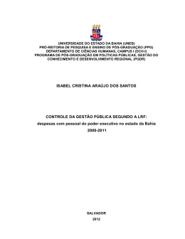 ISABEL CRISTINA ARA&Uacute;JO DOS SANTOS - CDI