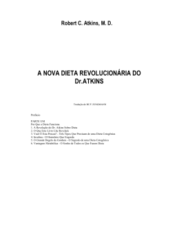 A NOVA DIETA REVOLUCION&Aacute;RIA DO Dr.ATKINS