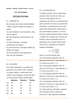 ESTUDO DO DNA