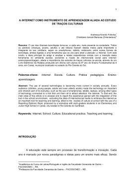 Artigos Edi&ccedil;&atilde;o N&uacute;mero 14 - Faculdade Cenecista de Vila Velha CNEC