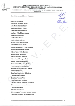 Documento2 - Centro Hospitalar Baixo Vouga