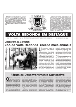 VOLTA REDONDA EM DESTAQUE