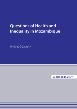 Questions of Health and Inequality in Mozambique