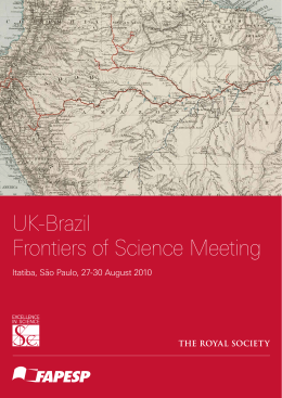 UK-Brazil Frontiers of Science Meeting