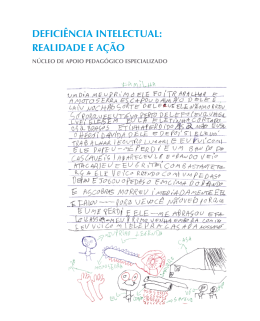 Defici&ecirc;ncia intelectual - CAPE - Governo do Estado de S&atilde;o Paulo