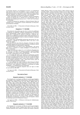 Despacho n&ordm; 17342/2006 - Agrupamento de Escolas Ibn Mucana