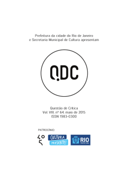 em pdf - Quest&atilde;o de Cr&iacute;tica