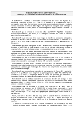 PRESID&Ecirc;NCIA DO GOVERNO REGIONAL - Vice