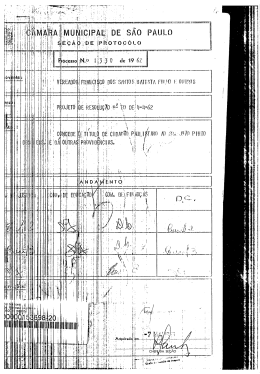 taquigrafia - sem revis&atilde;o - Governo do Estado de S&atilde;o Paulo