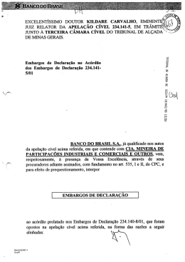 JUIZ RELATOR DA APELAÇÃO cÍvEL 234.141