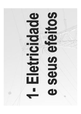 Eletricidade e Efeitos - BTSA