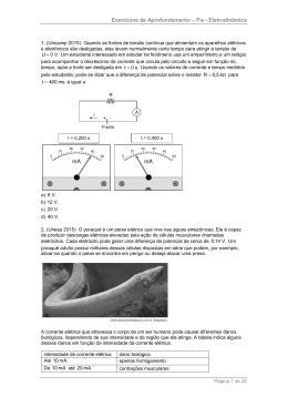 Exercícios de Aprofundamento – Fis