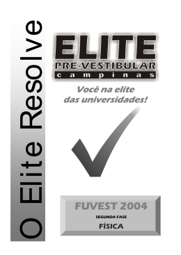 FUVEST 2004 - Elite Pr&eacute;-Vestibular
