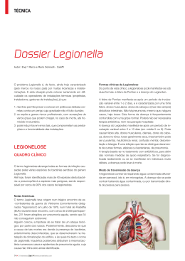 Dossier Legionella