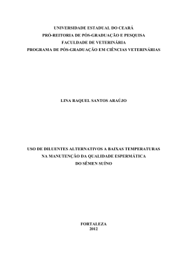 Uso de diluentes alternativos a baixas temperaturas na