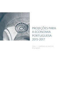 Projeções para a economia portuguesa: 2015