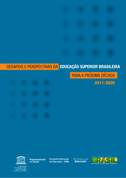 Desafios e perspectivas da educação superior brasileira