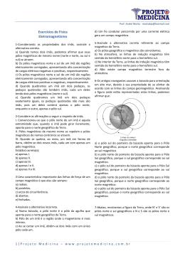 Eletromagnetismo - Lista 1