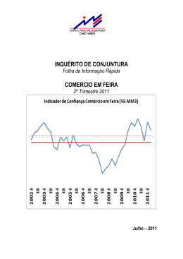 INQU&Eacute;RITO DE CONJUNTURA COMERCIO EM FEIRA