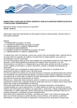 1 www.rioabierto.com.br BASES PARA O DI&Aacute;LOGO DA F&Iacute;SICA