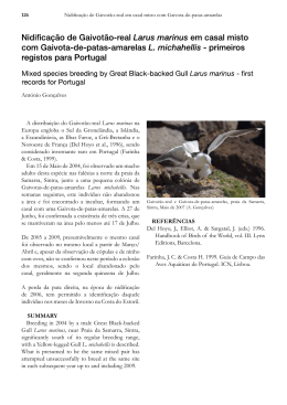 Mixed species breeding by Great Black-backed Gull Larus