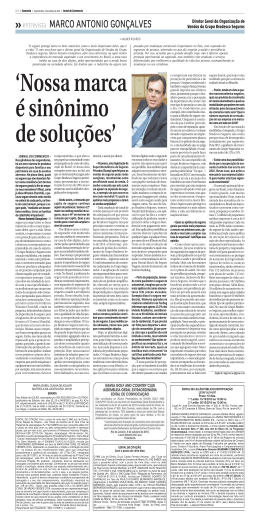 entrevista MARCO ANTONIO GON&Ccedil;ALVES