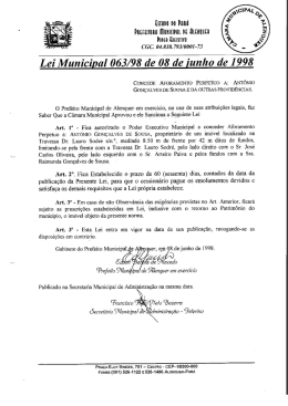 LM 0063.1998 aforamento a antonio gonçalves