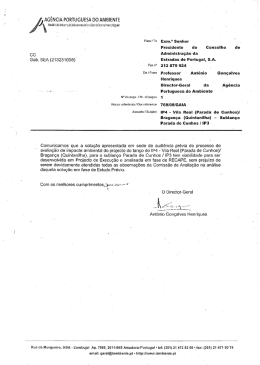 ` AGÊNCIA PORTUGUESA DO AMBIENTE