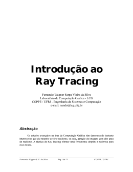 Introdução ao Ray Tracing - Centro de Informática da UFPE