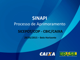 Seminário_SINAPI_Belo Horizonte_MAIO_2015