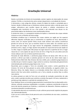 Gravita&ccedil;&atilde;o Universal