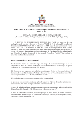 Abertura Edital