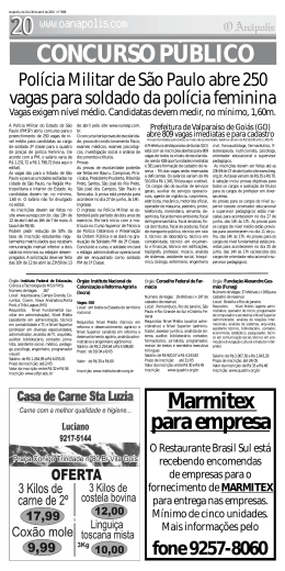 CONCURSO P&Uacute;BLICO