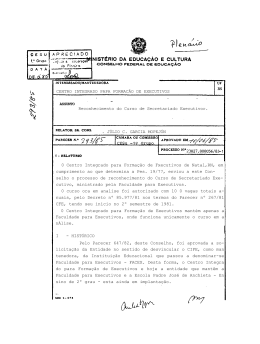 HIST&Oacute;RICO Pelo Parecer 647/82, deste Conselho, foi aprovada a so