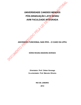 documento protegido pela lei de direito autoral