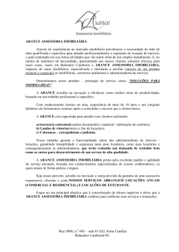 Rua 3000, n.&ordm; 445 &ndash; sala 01 (Ed. Solar Camila)
