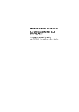 2011 - OAS Empreendimentos
