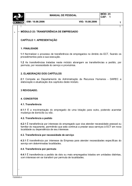 MANPES - M&Oacute;DULO 23 - CAP&Iacute;TULO 001 - Sintect-GO