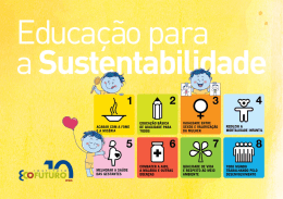Educa&ccedil;&atilde;o para a Sustentabilidade 1